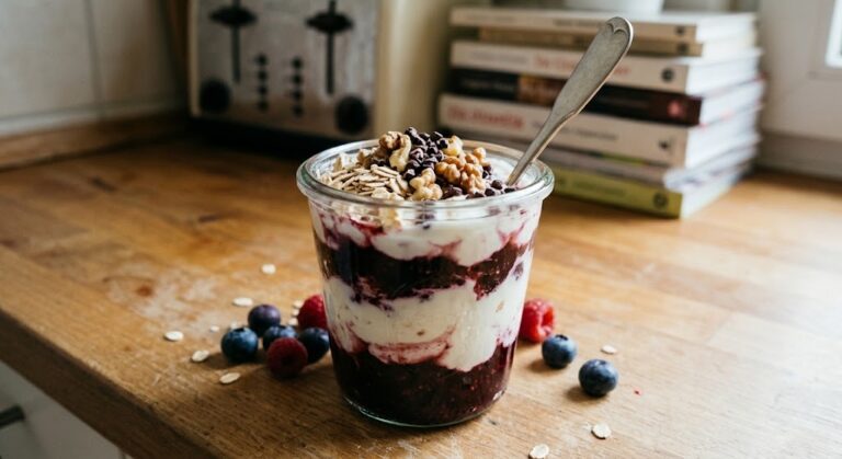 Schnelles Beeren-Granola-Glück